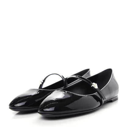 Louis Vuitton Patent Uniformes Ballet Flats 38 Black 3 of 10