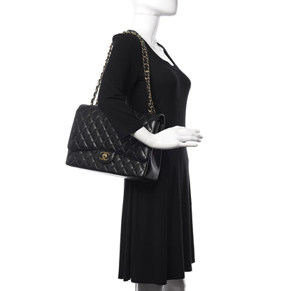 Chanel Caviar Quilted Maxi Double Flap Black 2 of 15