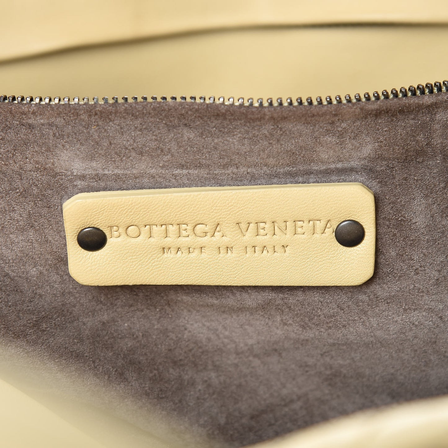Nappa Intrecciato Pleated Tote Paille
