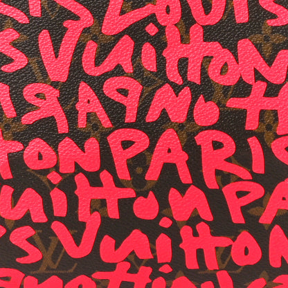 Louis Vuitton Monogram Graffiti Speedy 30 Fuchsia 11 of 15