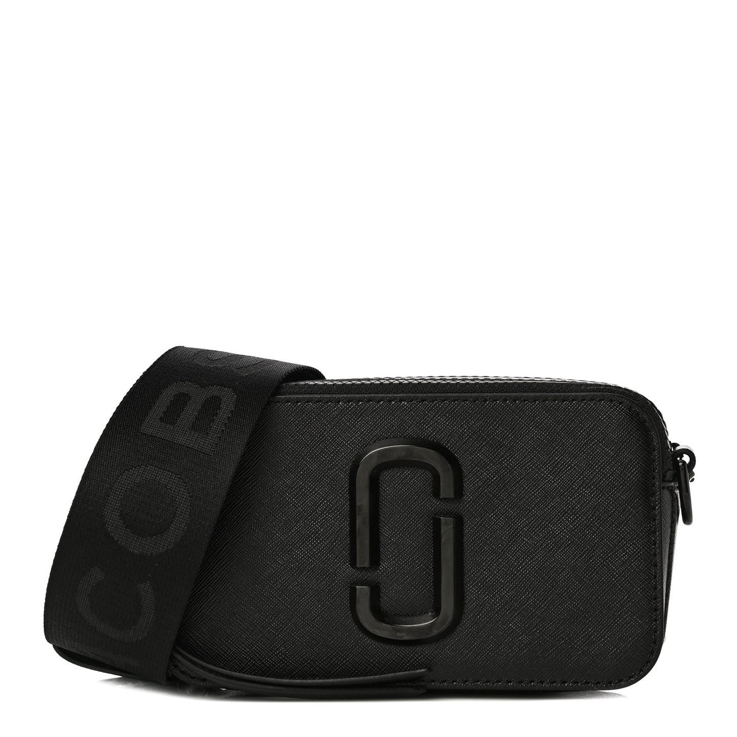 Saffiano Snapshot Camera Bag Black