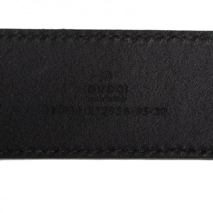 Gucci Leather Interlocking G Belt 95 38 Black 3 of 6