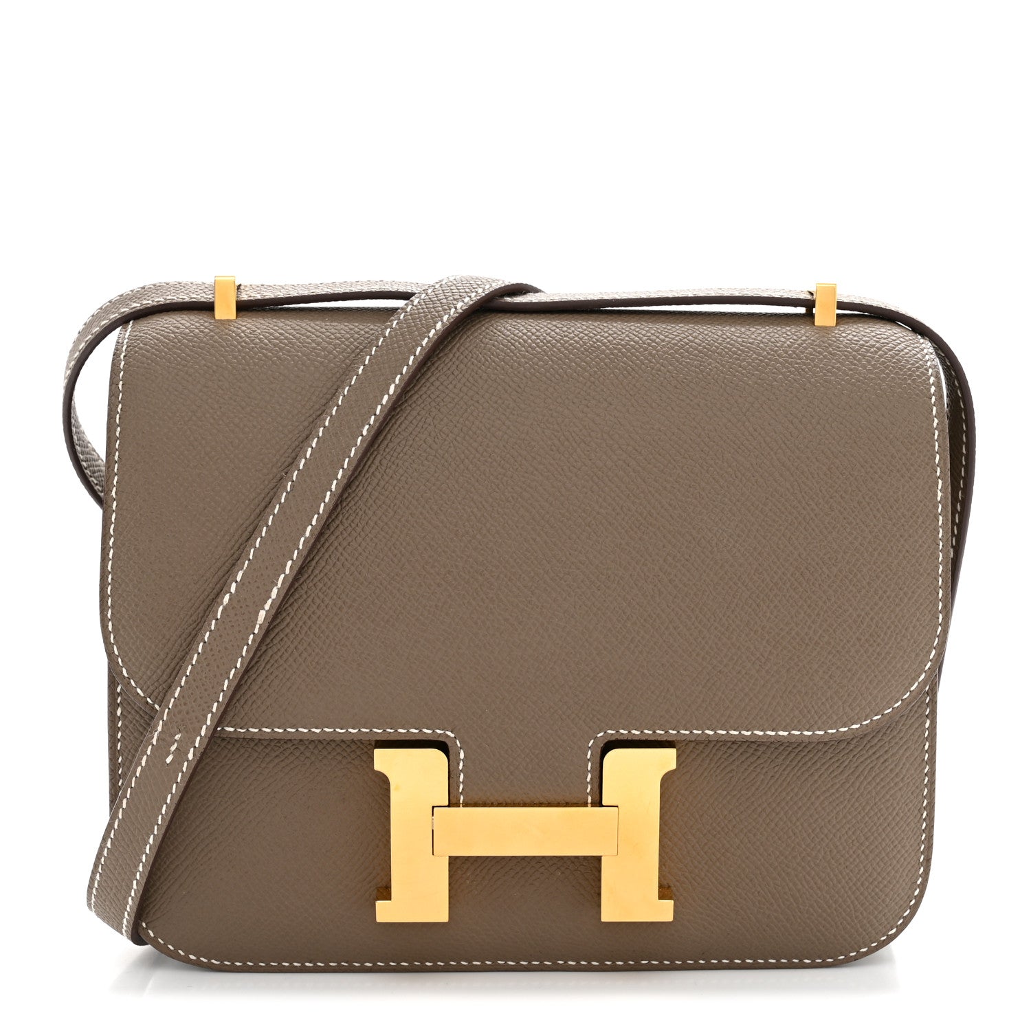 Hermès Constance 18 in Etoupe Epsom leather