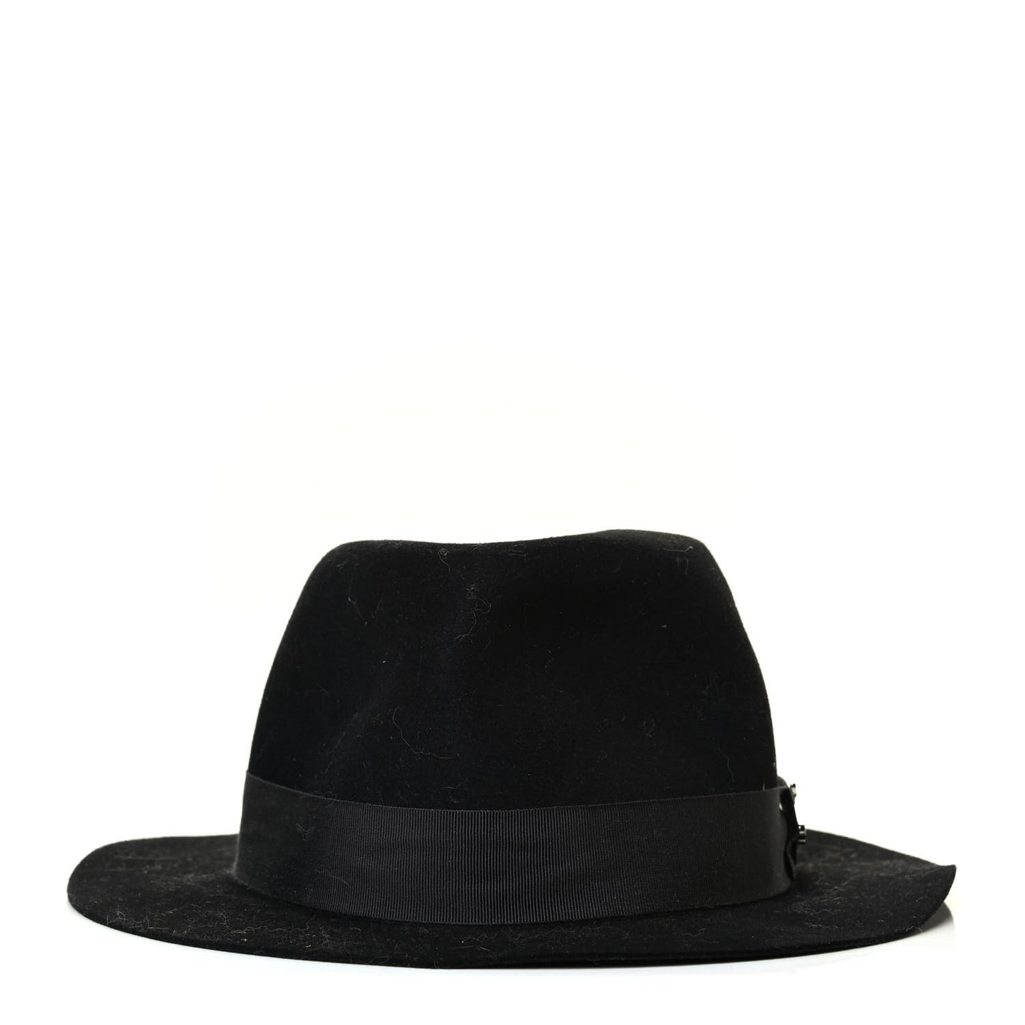Rabbit Felt Silk Lucky Charms Hat 58 Black