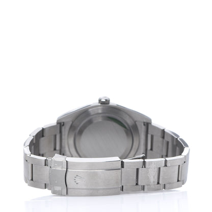Rolex Stainless Steel 39mm Oyster Perpetual Watch Red Grape 114300 3 of 7