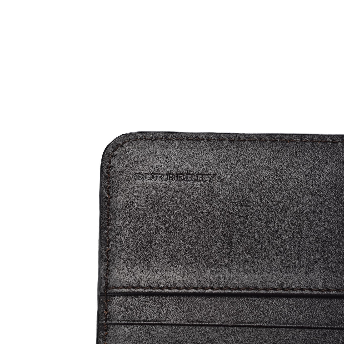 Grain Calfskin Continental Wallet Black