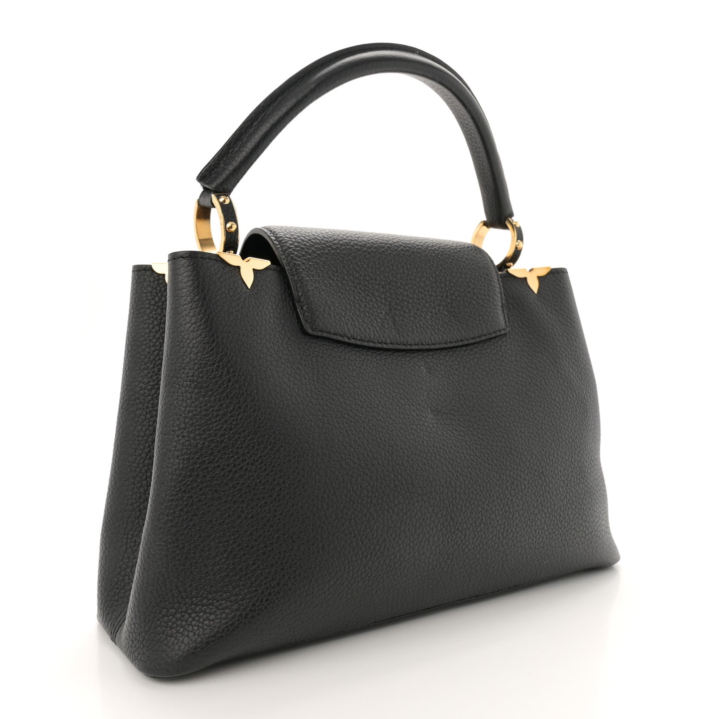 Taurillon Embellished Flower Crown Capucines MM Black