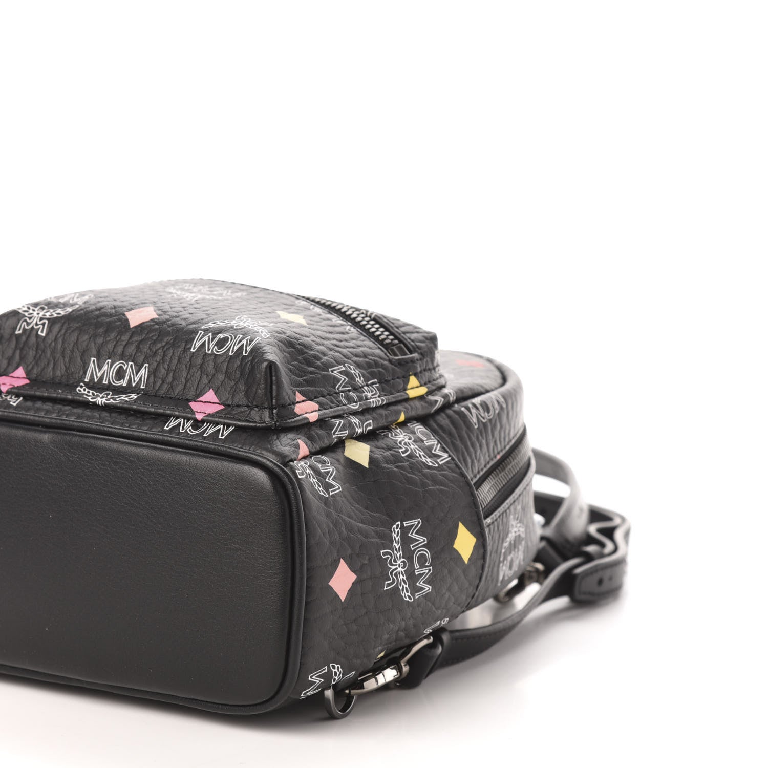 MCM Visetos Spektrum X-Mini Backpack Black 7 of 8
