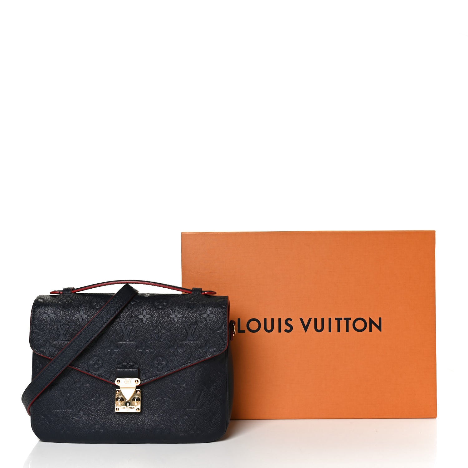 Louis Vuitton Empreinte Pochette Metis Marine Rouge 27 of 27