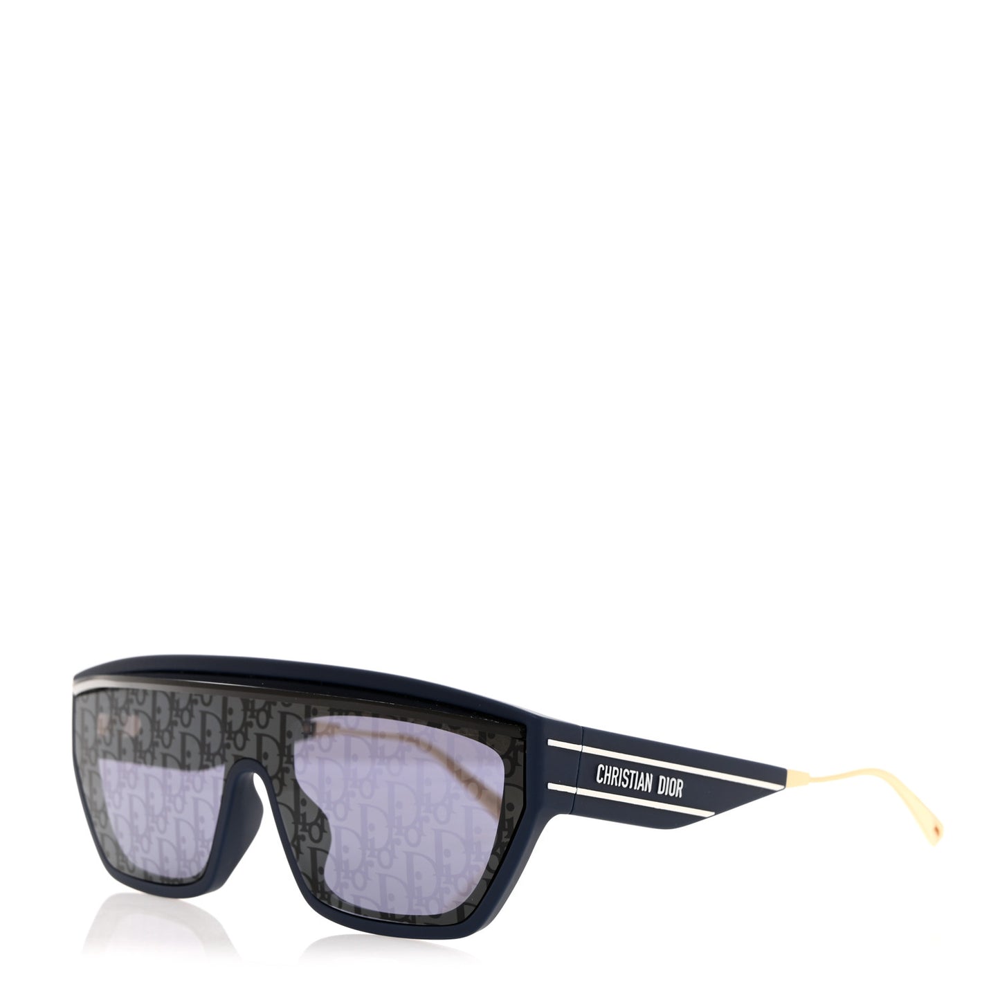 Oblique Diorclub M7U Mask Sunglasses Blue