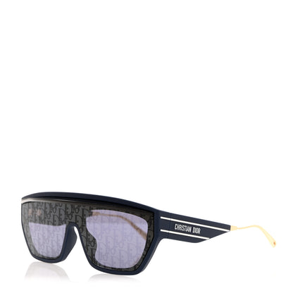 Christian Dior Oblique Diorclub M7U Mask Sunglasses Blue 1 of 8