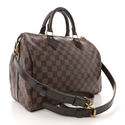 Louis Vuitton Damier Ebene Speedy Bandouliere 30 3 of 10