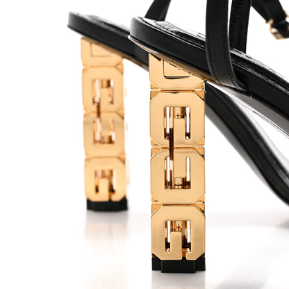 Givenchy Smooth Nappa G Cube 85mm Sandals 36.5 Black 5 of 9