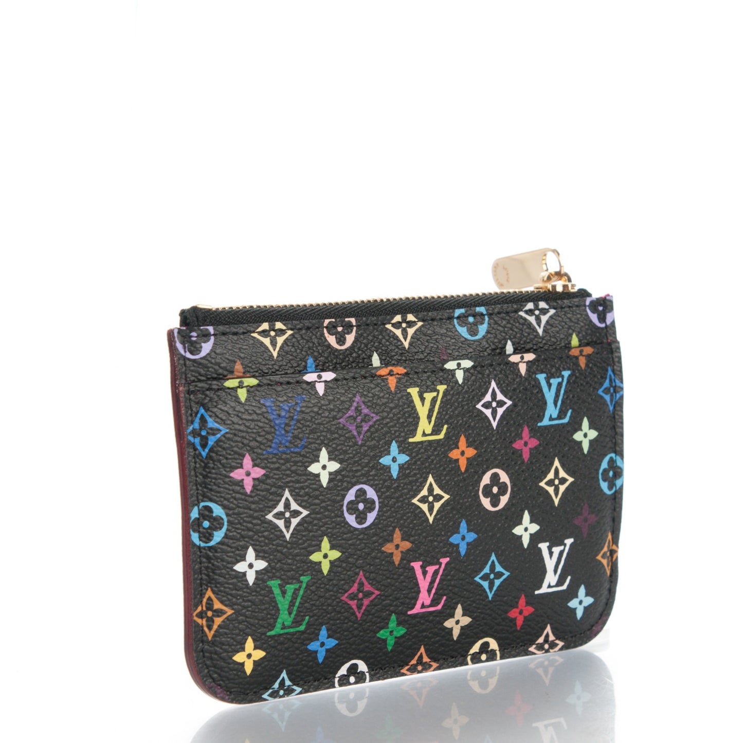 Monogram Multicolor Key Pouch Black Grenade