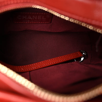 Chanel Shearling Small Gabrielle Hobo Red 5 of 10