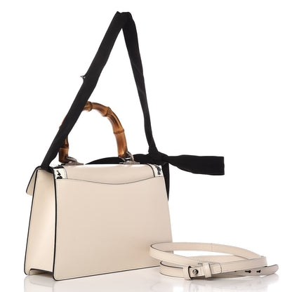 Gucci Calfskin Snakeskin Small Lilith Top Handle Bag White 6 of 11