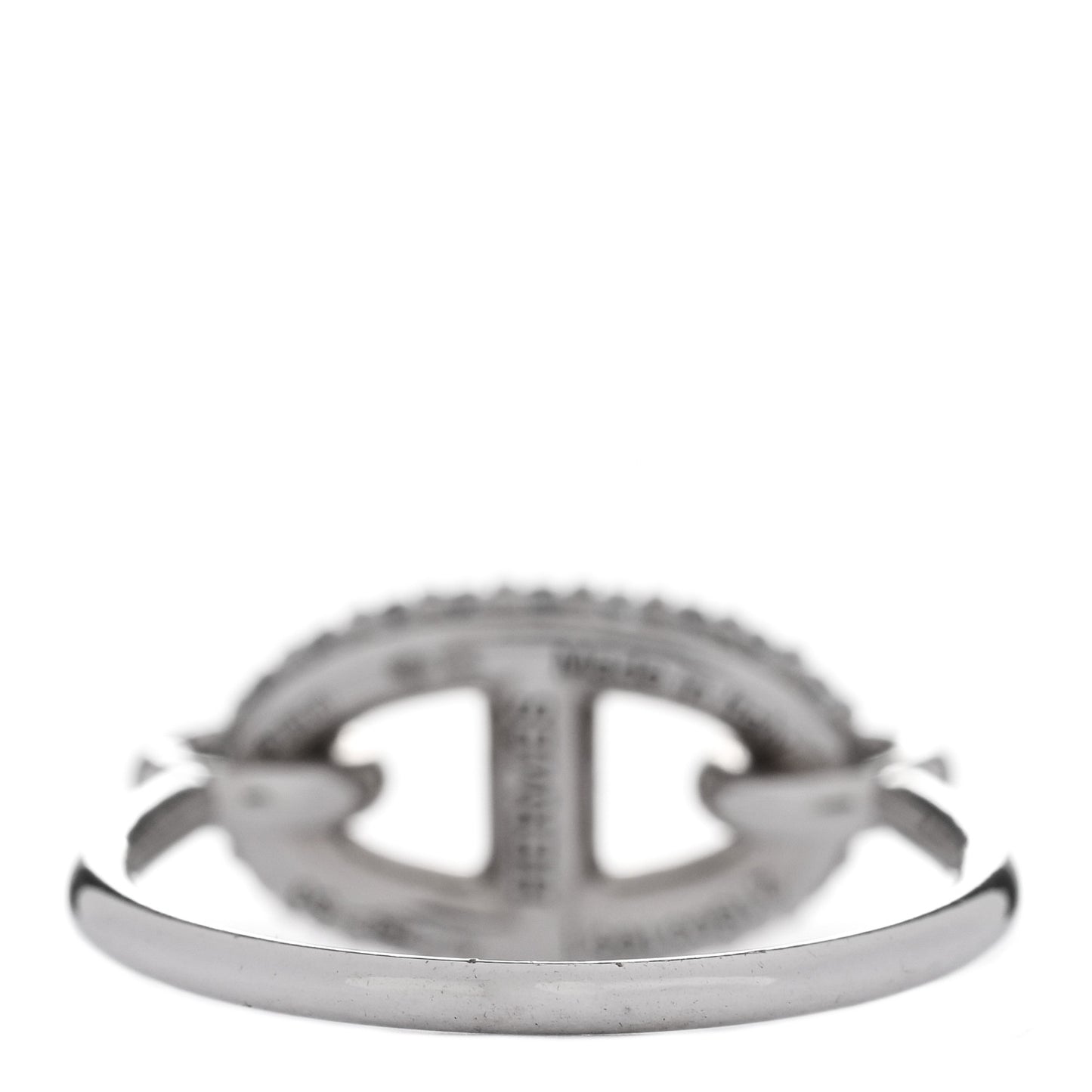 18K White Gold Diamond New Farandole Ring 53 6.25