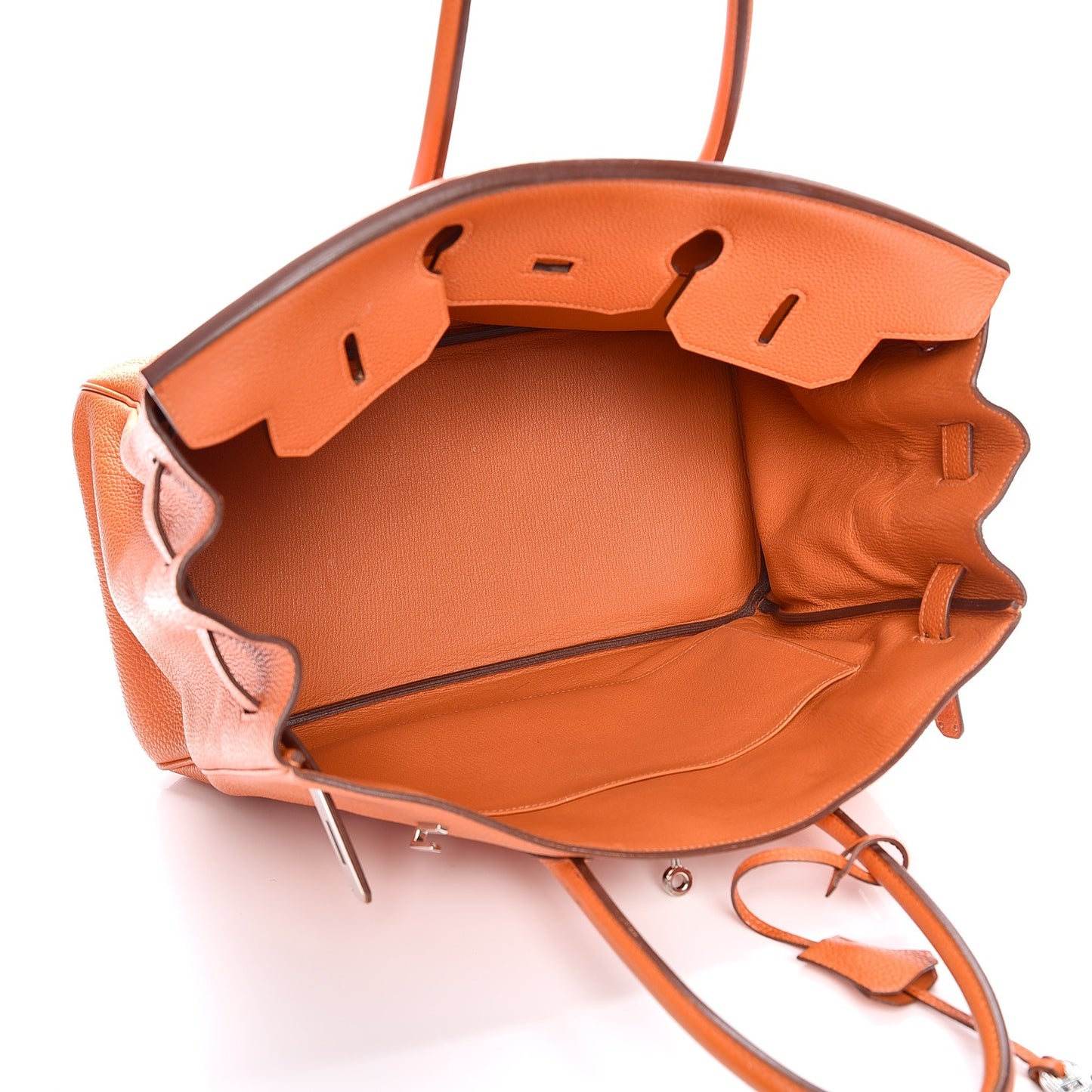 Togo Birkin 35 Orange