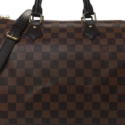 Louis Vuitton Damier Ebene Speedy Bandouliere 30 7 of 11