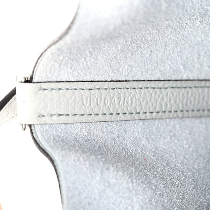 Hermes Taurillon Clemence Picotin Lock 18 PM Bleu Pale 7 of 11