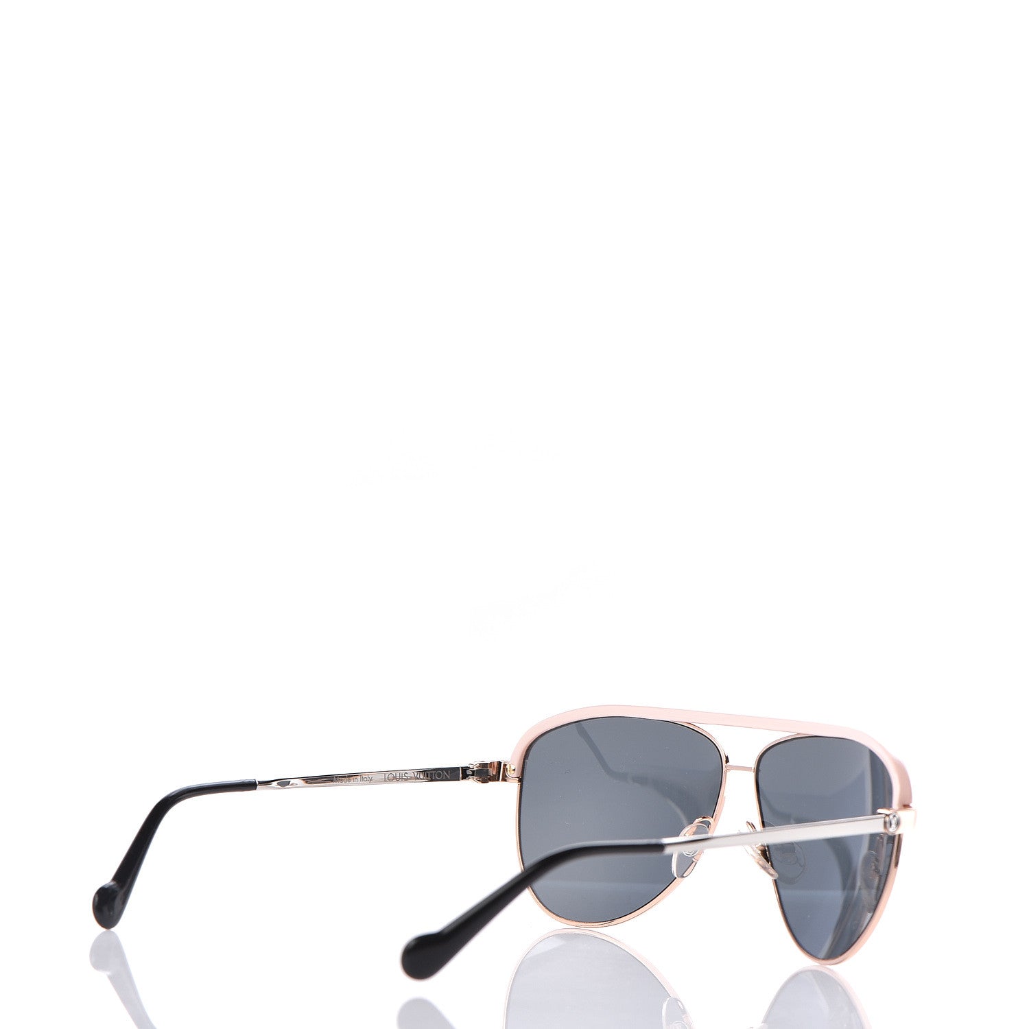 Louis Vuitton Jet Set Aviator Sunglasses Z0859U Pink 4 of 7