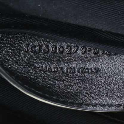 Saint Laurent Sheepskin Matelasse Chevron Monogram Medium College Bag Black 7 of 11