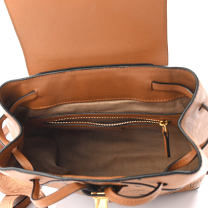 MCM Visetos Small Essential Backpack Cognac 5 of 10