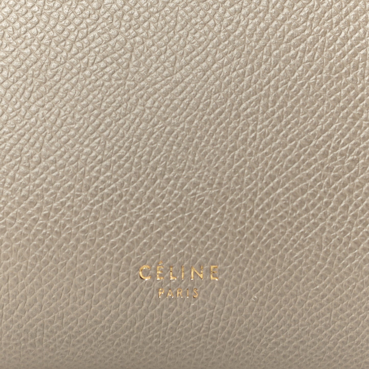 Grained Calfskin Micro Belt Bag Light Taupe