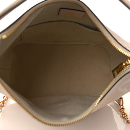 Louis Vuitton Empreinte Monogram Giant By The Pool Marshmallow Hobo Cream Saffron 5 of 8
