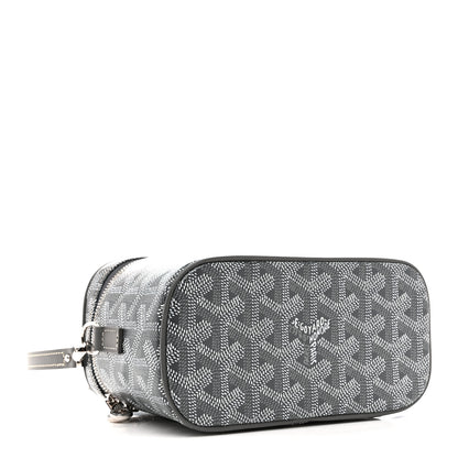 Goyard Goyardine Muse Mini Vanity Case Grey 4 of 10