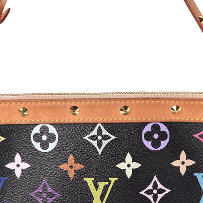 Louis Vuitton Monogram Multicolor Pochette Accessories Black 12 of 16
