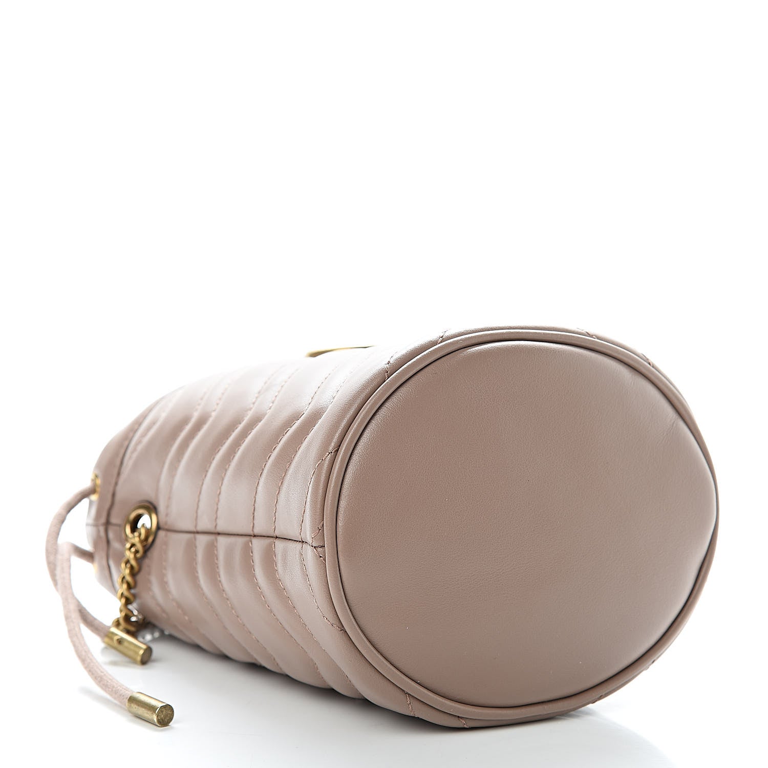 Gucci Calfskin Matelasse Mini GG Marmont 2.0 Bucket Bag Porcelain Rose 4 of 11