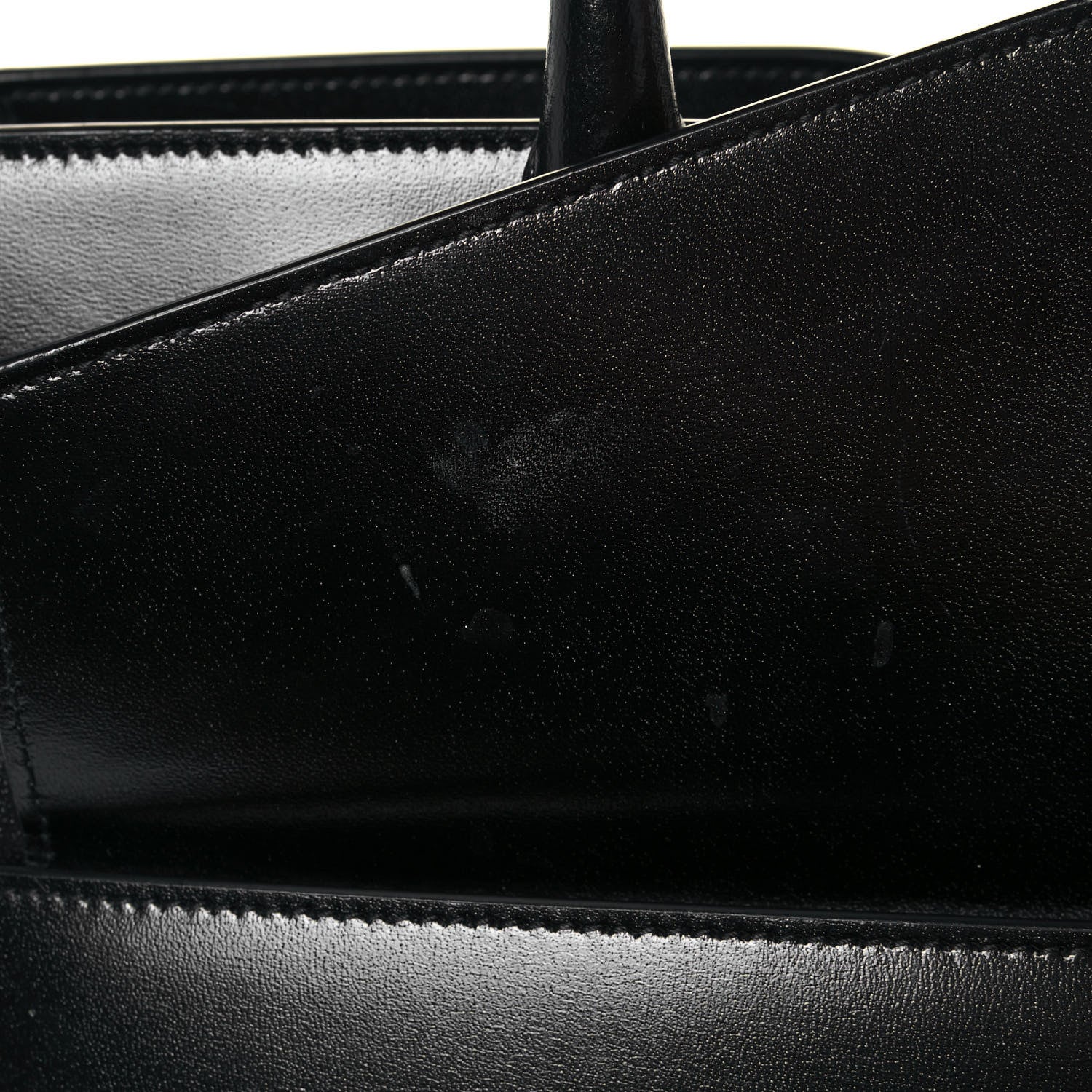 Saint Laurent Shiny Calfskin Large Uptown Tote Black 15 of 15