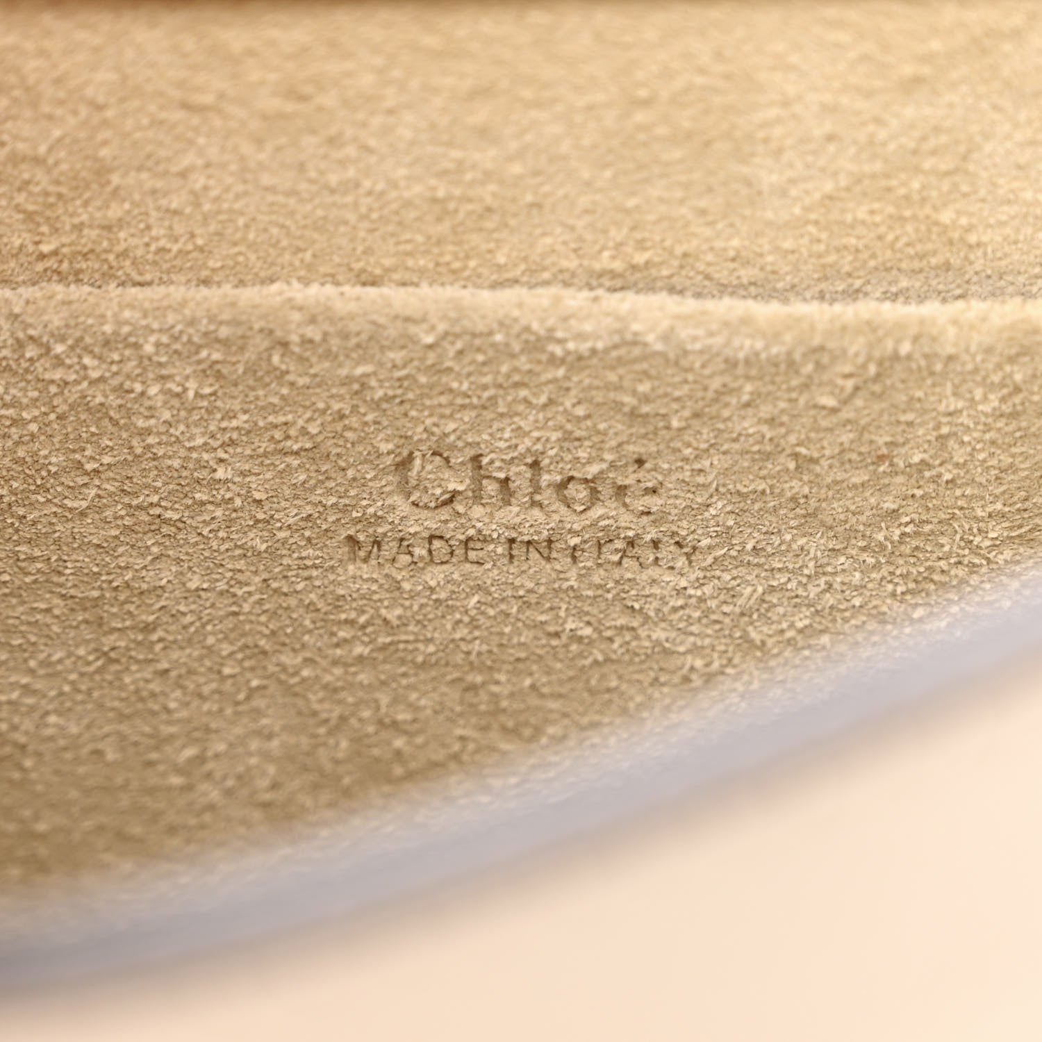 Chloe Calfskin Suede Small Nile Bracelet Bag Motty Grey 6 of 10