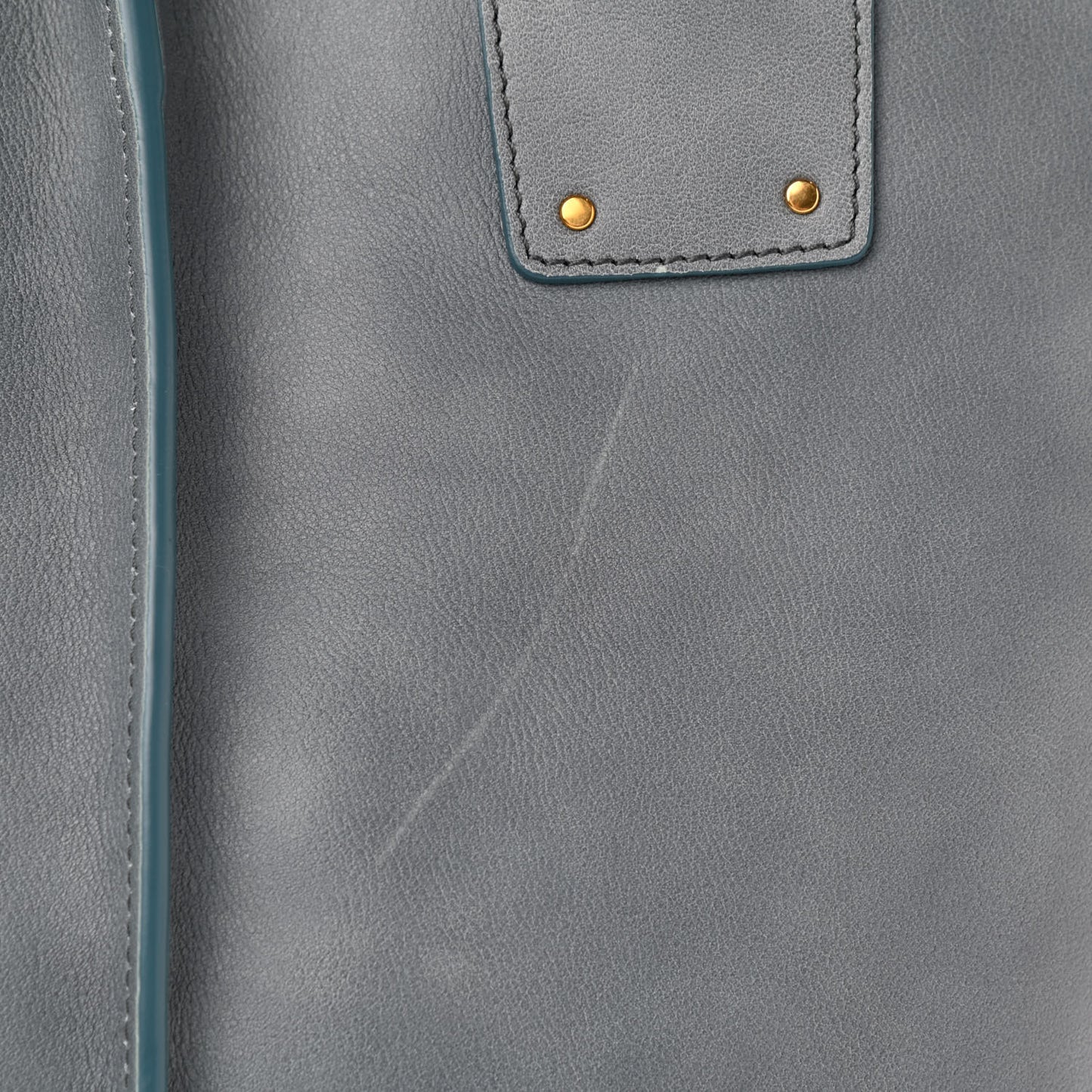 Smooth Calfskin Medium Vick Tote Cloudy Blue