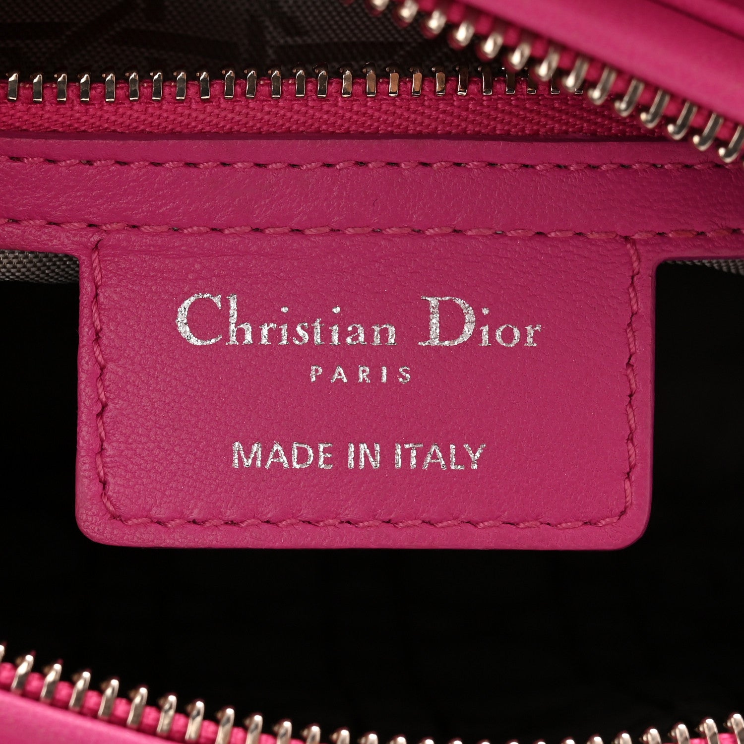 Christian Dior Lambskin Cannage Medium Lady Dior Pink 5 of 11