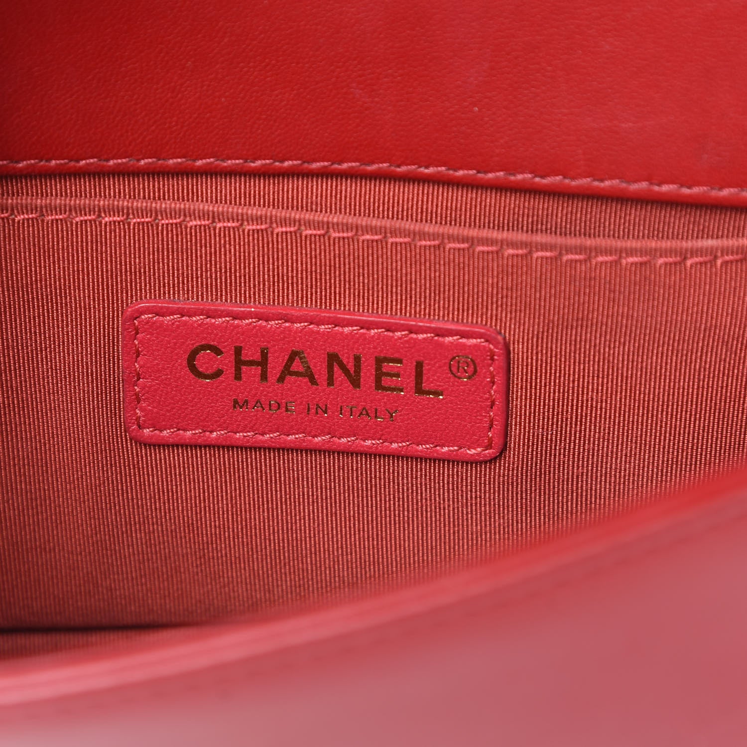 Chanel Lambskin Quilted Small Boy Flap Dark Red 6 of 16