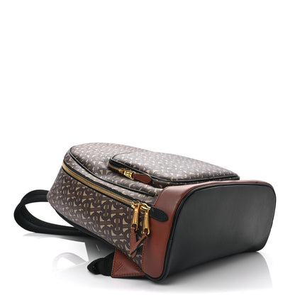 Burberry E-Canvas Monogram Rocco Backpack Bridle Brown 4 of 13