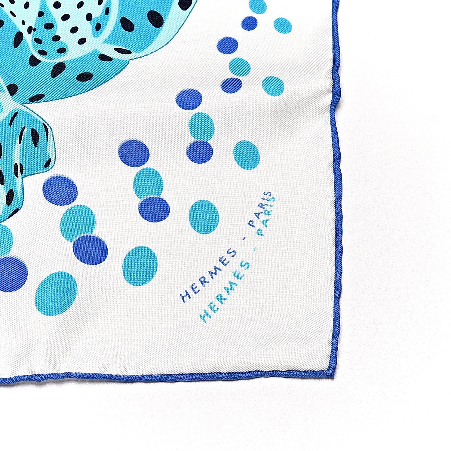 Hermes Silk Hola Flamenca Pocket Square 3 of 5