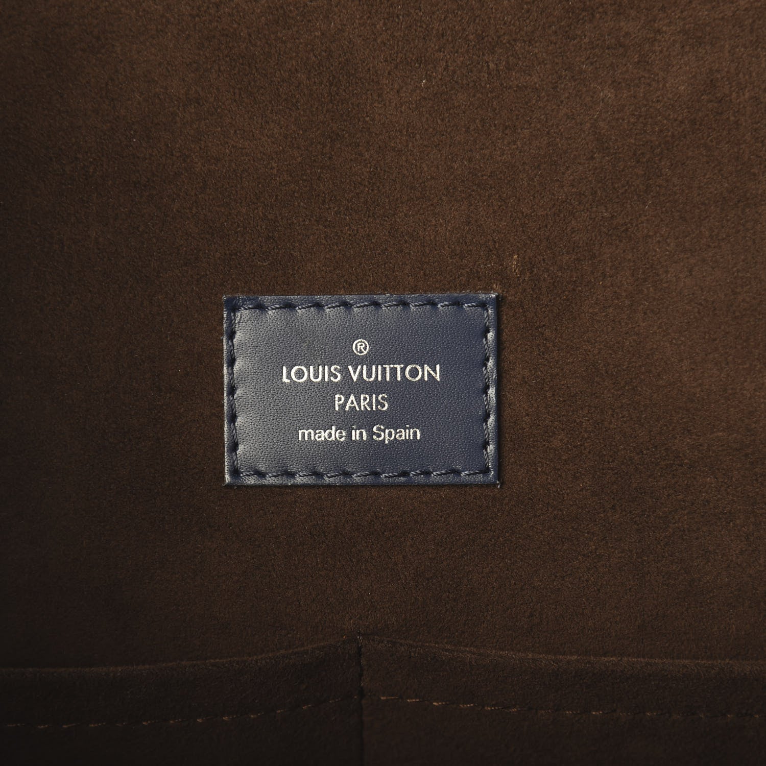 Louis Vuitton Epi Cluny MM Indigo 6 of 9
