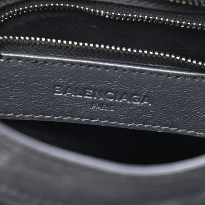 Balenciaga Agneau Classic Silver Hardware Mini City Gris Fossile 7 of 10