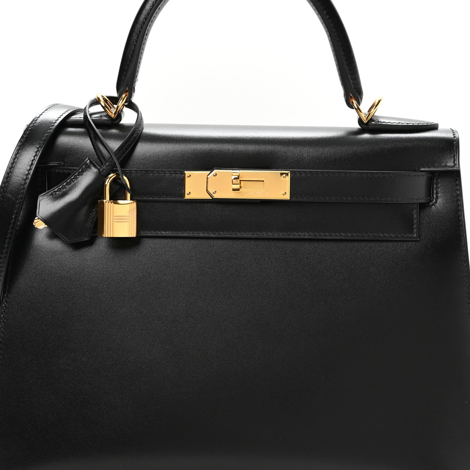 Hermes Box Kelly Sellier 28 Black 8 of 11