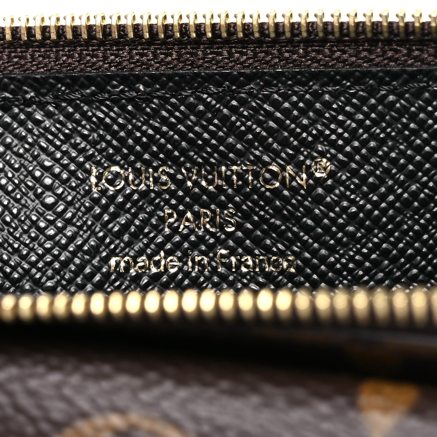 Monogram Recto Verso Card Holder Black