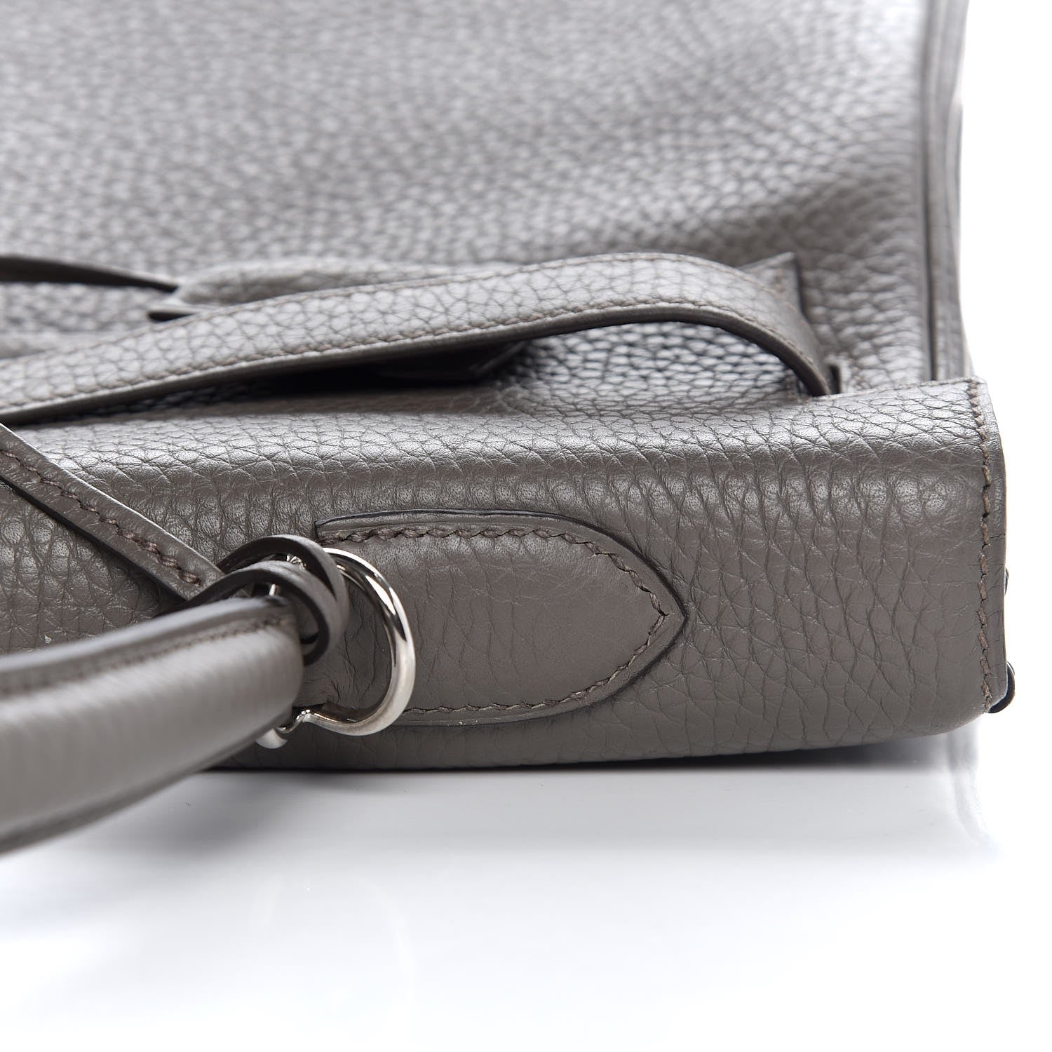 Hermes Taurillon Clemence Kelly Retourne 35 Etain 18 of 40
