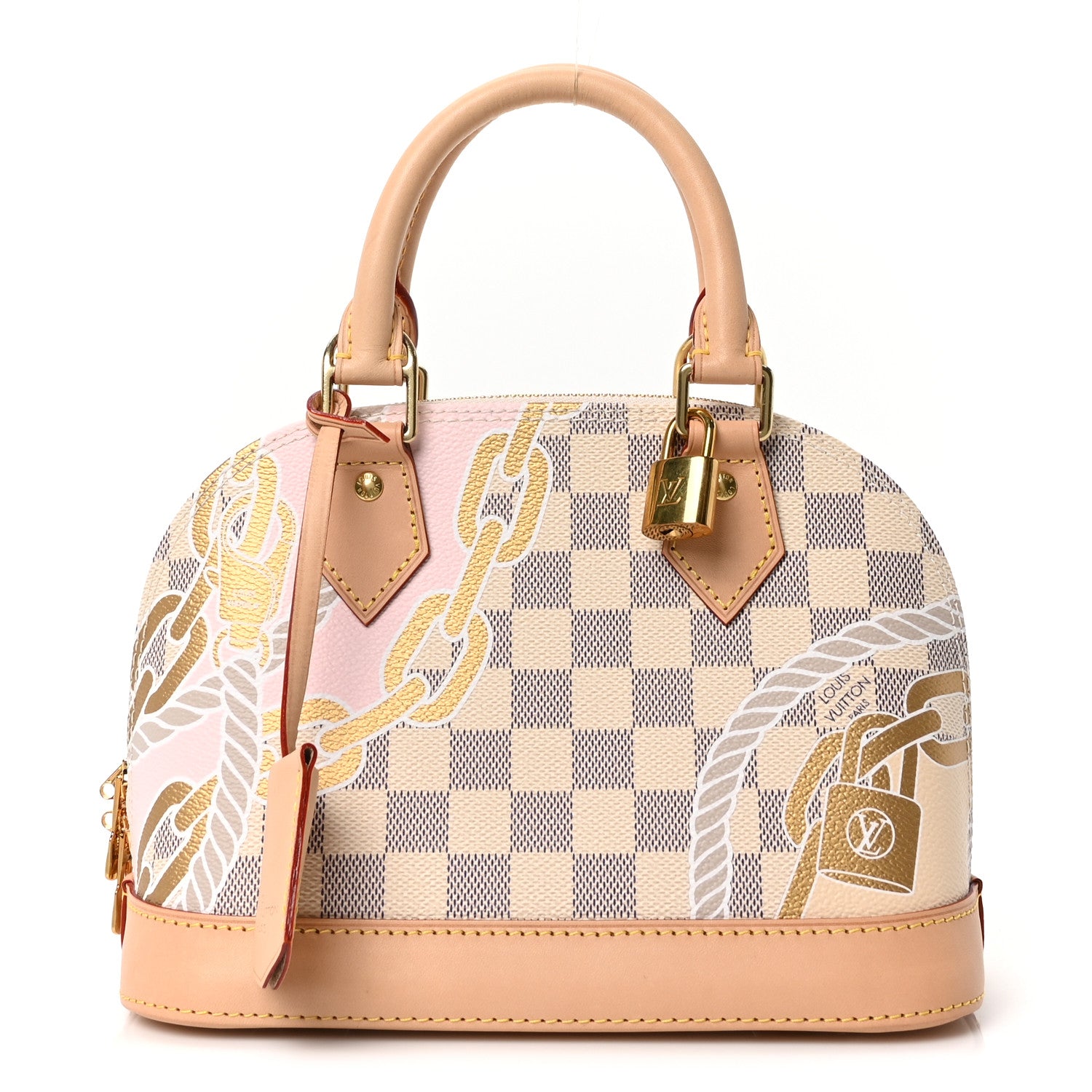 Louis Vuitton Damier Azur Nautical Alma BB 1 of 9