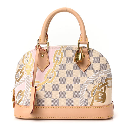 Louis Vuitton Damier Azur Nautical Alma BB 1 of 9