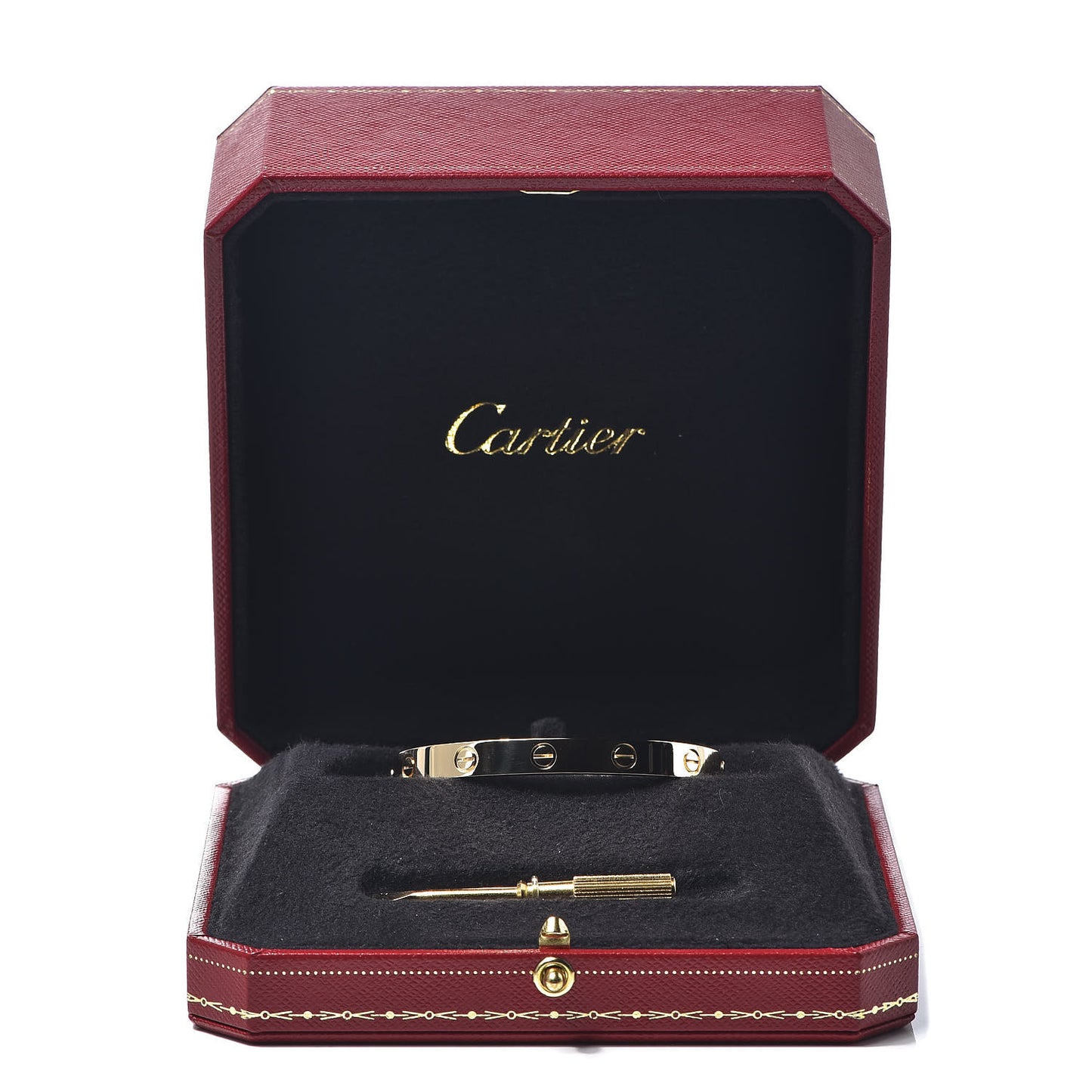 18K Yellow Gold LOVE Bracelet 16