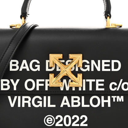 Off-White Calfskin Jitney 2.8 Virgil Abloh Shoulder Bag Black 7 of 14