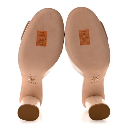 Christian Dior Patent Calfskin C'est Dior 80mm Slingback Sandals 37 Chair 6 of 10