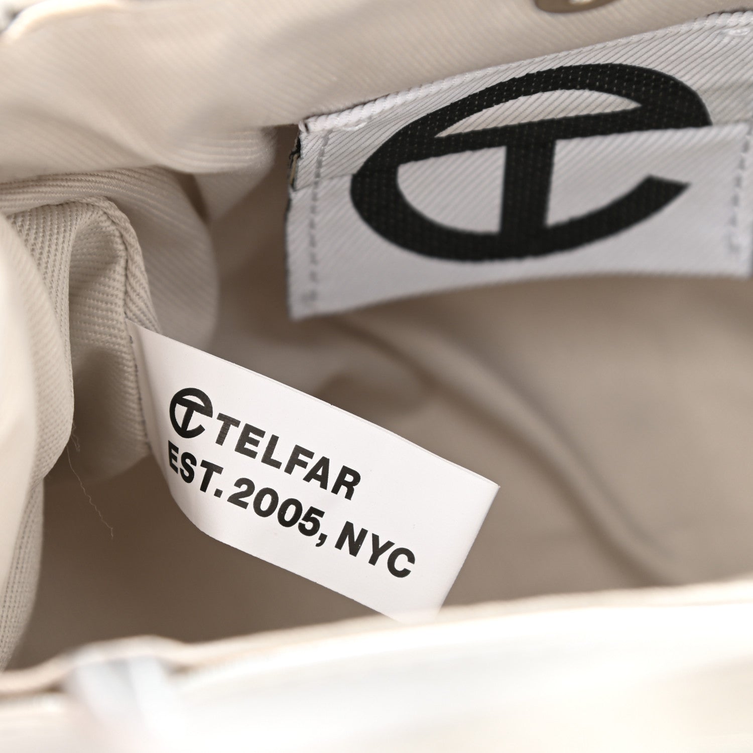 Telfar Metallic Vegan Leather Small Shopping Bag Silver 7 of 9